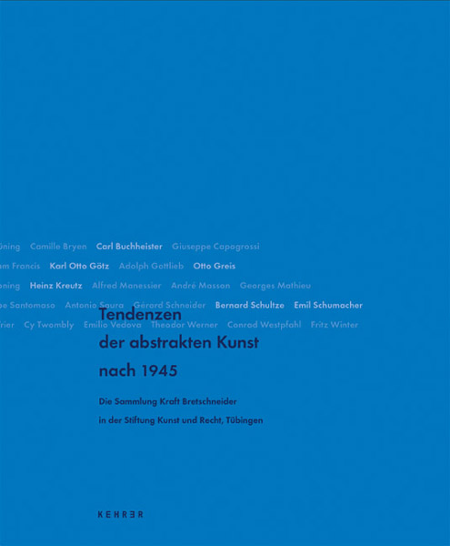 Tendenzen der abstrakten Kunst nach 1945