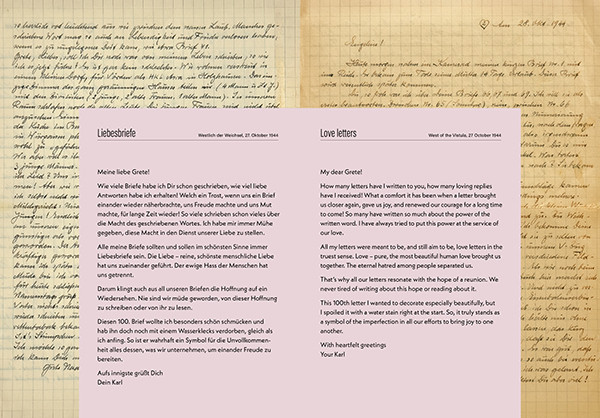 Hanno Ketterer love letters from the war 
