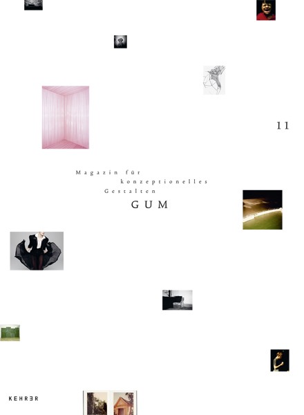 GUM 11 Magazin für konzeptionelles Gestalten 