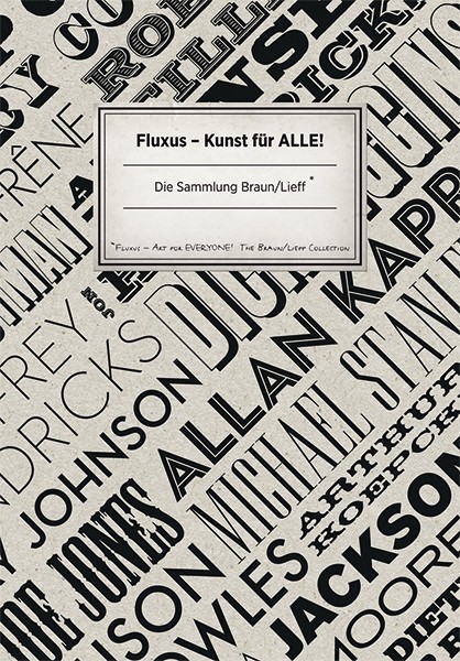 Museum Ostwall Fluxus – Kunst für alle! (Band 2) Sammlung Braun/Lief