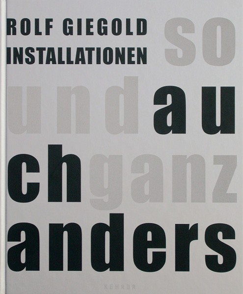 Rolf Giegold so und auch ganz anders 