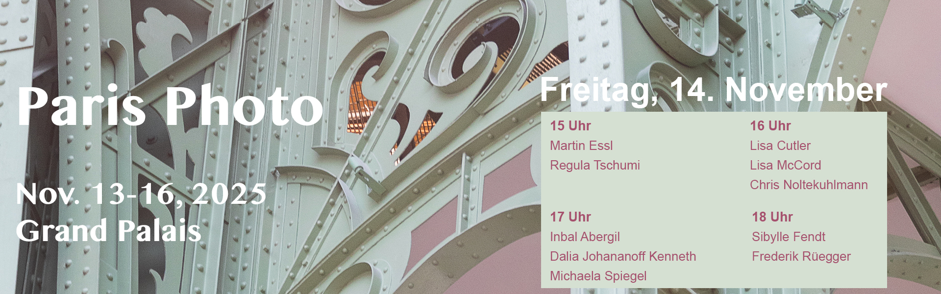 PAris Photo 2025 Kehrer Signings Freitag