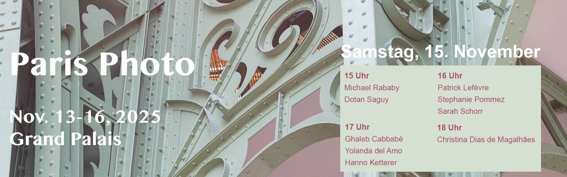 PAris Photo 2025 Kehrer Signings Samstag